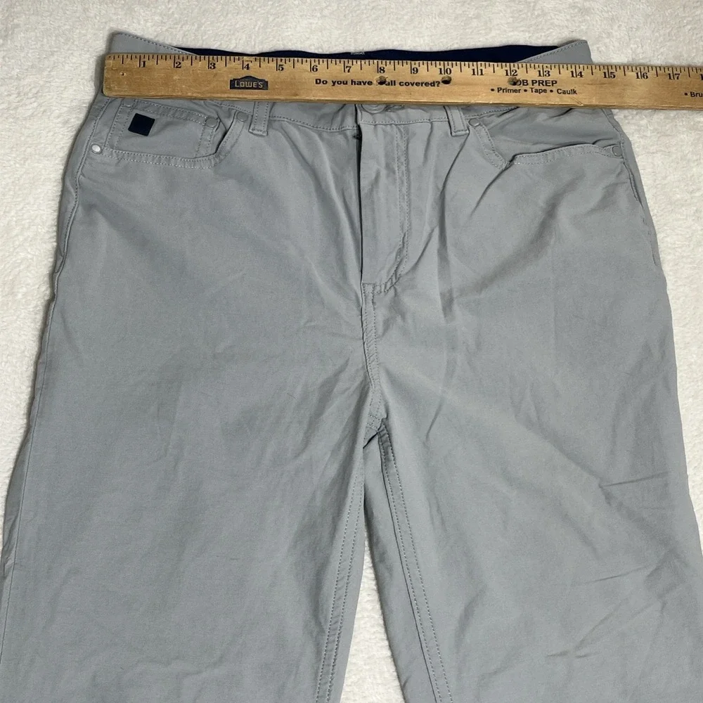 Vineyard Vines OTG On-The-Go 5-Pocket Pants Boy 18 Grey Stretch Performance Golf